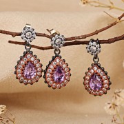 Silber 925 Set mit Amethyst