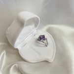 Silberring "Aida". Amethyst