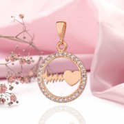 Goldanhänger Zirkonia