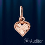 Pendant gold heart