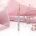 Goldkreuz mit Diamanten