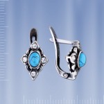 Ohrringer mit Tuerkis Bijouterie 