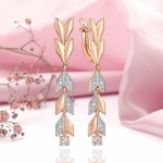 Серьги русское золото 585