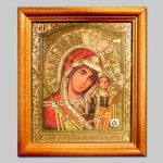 Russische Ikone der Kasaner Gottesmutter