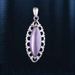  Anhaenger Amethyst & Silber