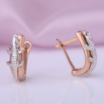 Золотые серьги 