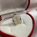 Серебряная подвеска-икона "Святая Елена"