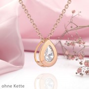 Anhänger 585 Russisches Gold in Deutschland Zirkonia