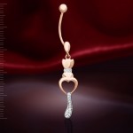 Body Piercing russian gold