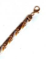 Armband aus Rot/Weissgold 585°