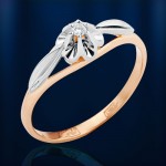  Goldring mit Brillanten