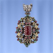 Anhaenger Russische Silberschmuck