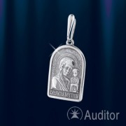 Икона Божией Матери из серебра 925 пробы