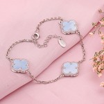 Браслет из серебра 925 Перламутр 10 мм