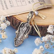 Silberanhaenger-Ikone "St. Appolinaria"